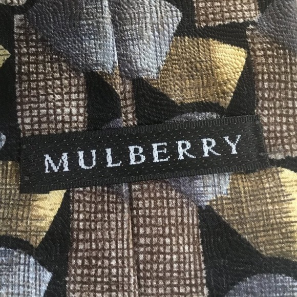 MULBERRY SILK TIE - Picture 4 of 8